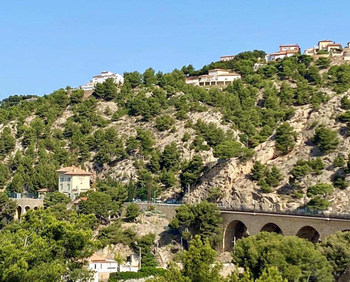 La Casa Calanquaise - Mer A 250M Accessible A Pied - T2 Spacieux Independant - Terrasse Ombragee Ensues-la-Redonne Esterno foto